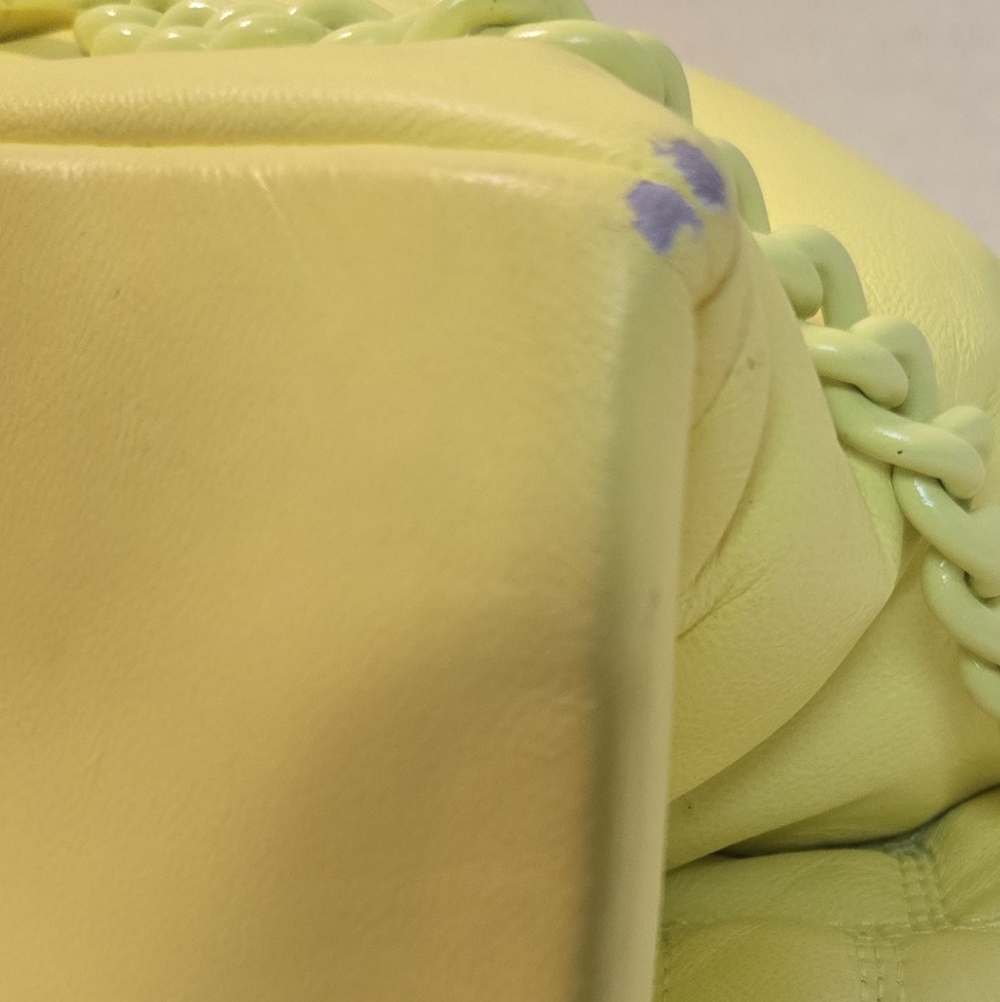 Kurt Geiger Yellow Quilted Bag - Picture 14 of 14